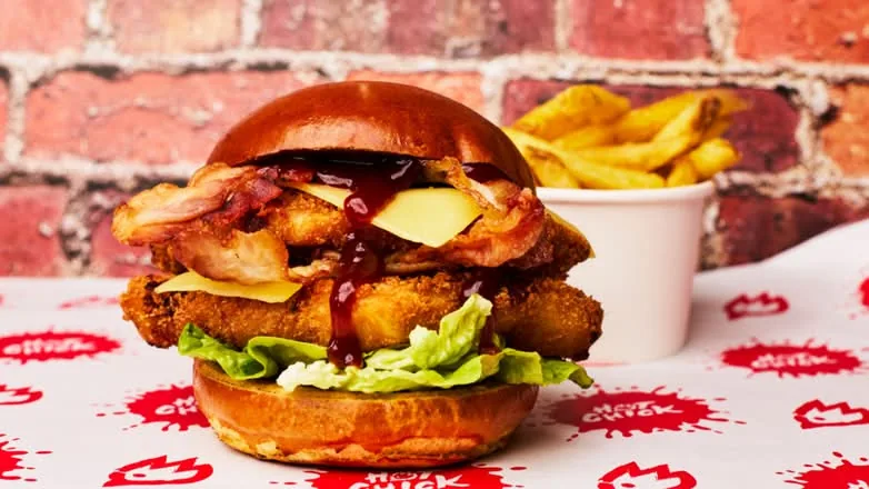 BBQ Chicken & Maple Bacon Stack