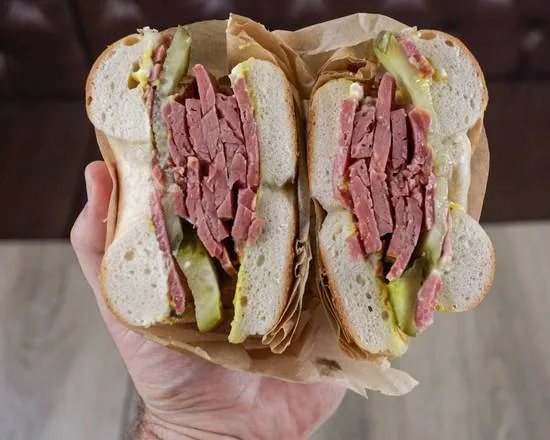 Frank's Original Salt Beef Bagel
