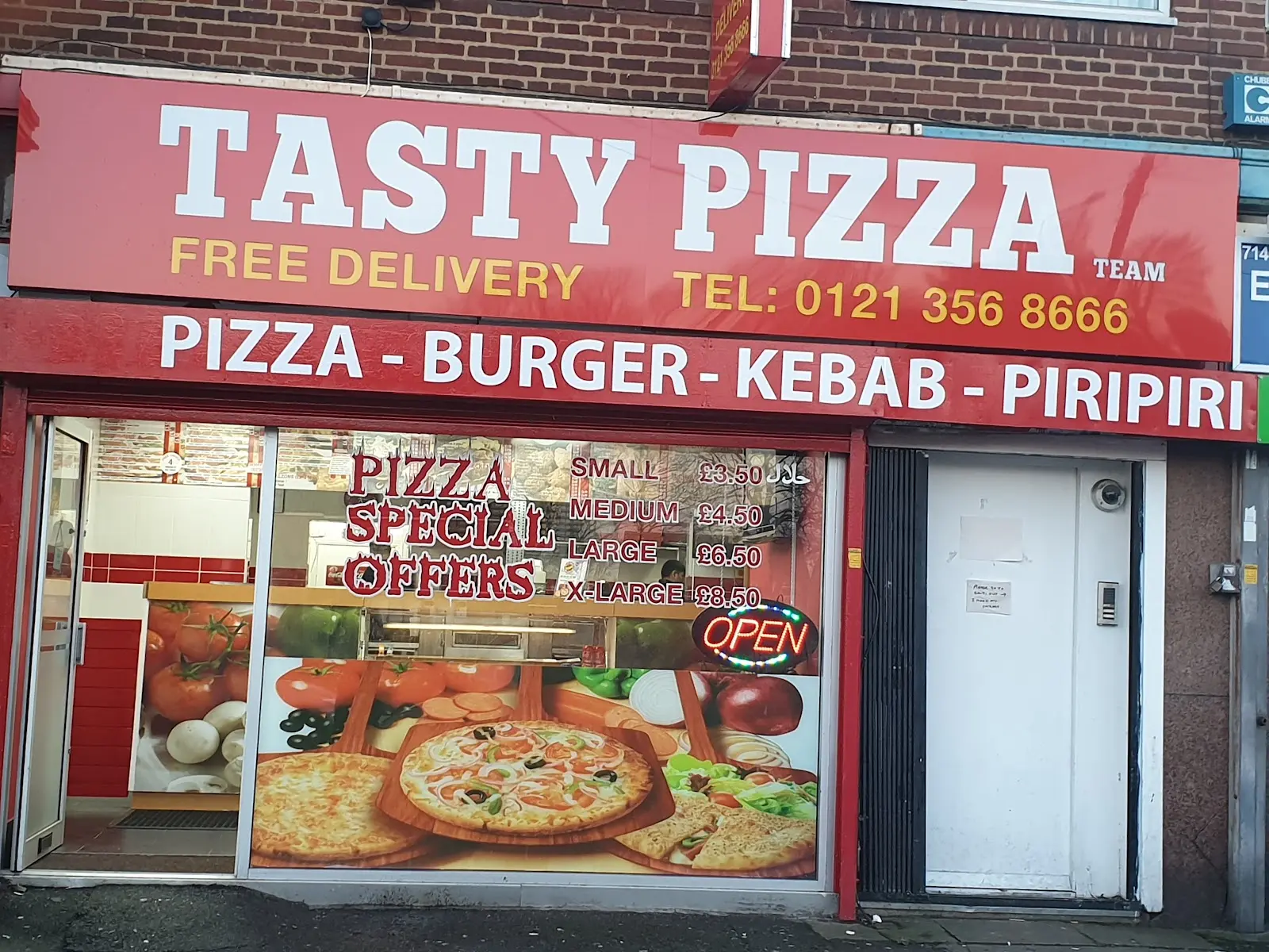 Tasty pizza