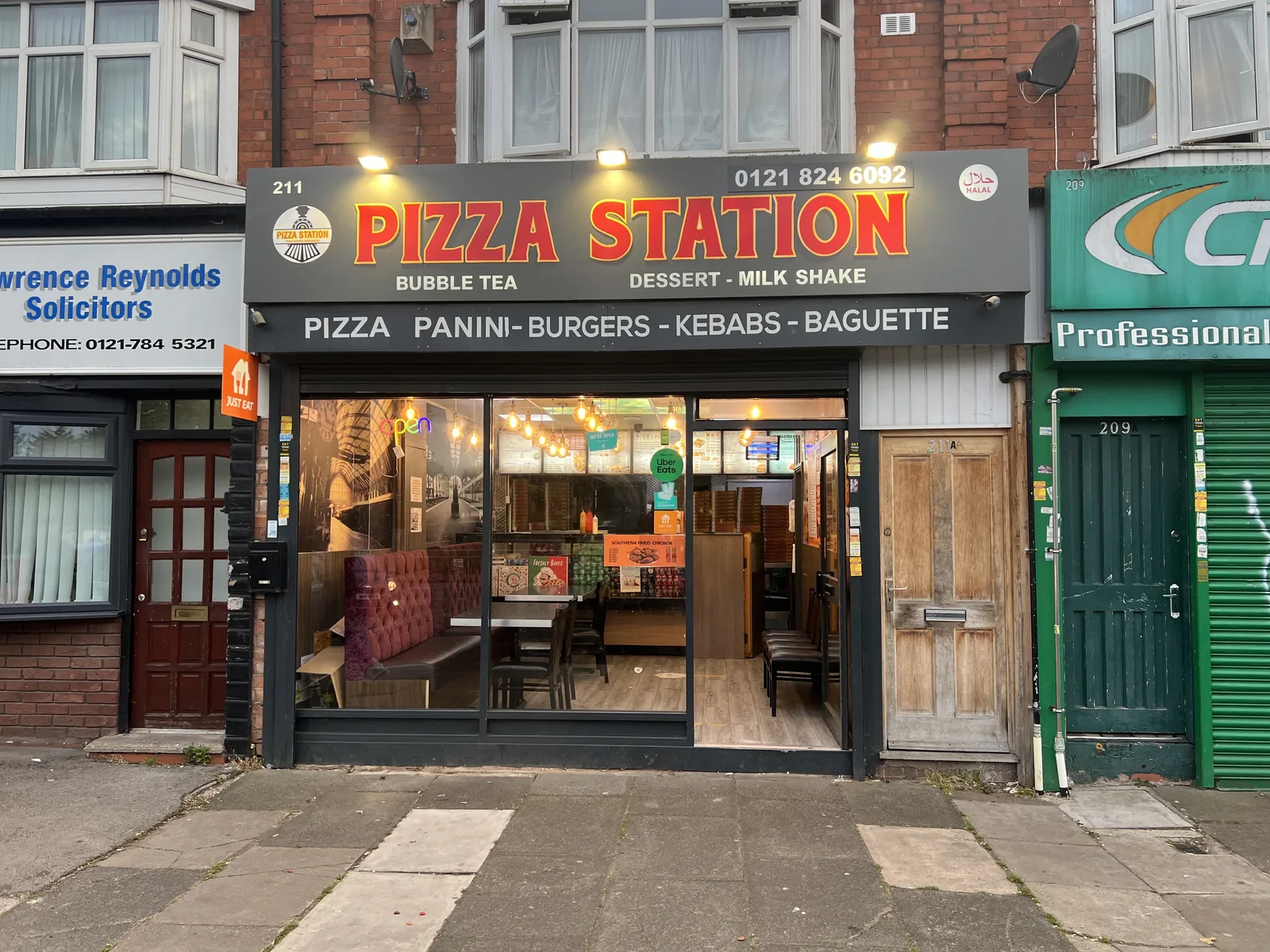 Pizza station