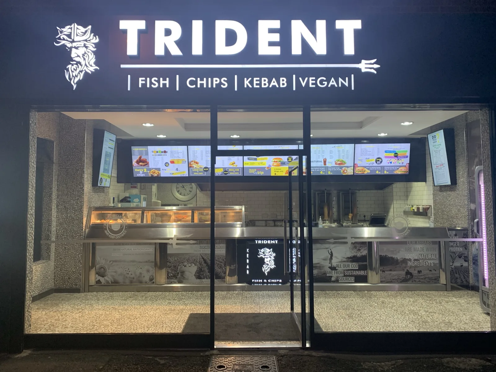 Trident - Fish, Chips, Kebab, Vegan